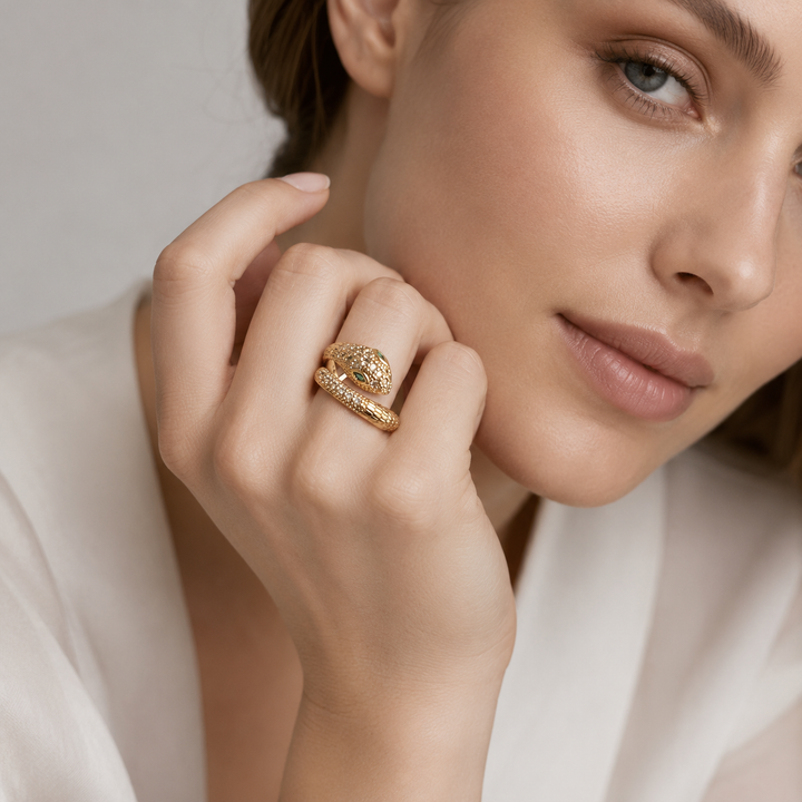 Serpent Open Ring