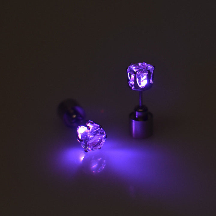 LED Light-Up Stud Earrings