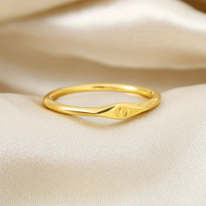 Signature Initial Ring Collection