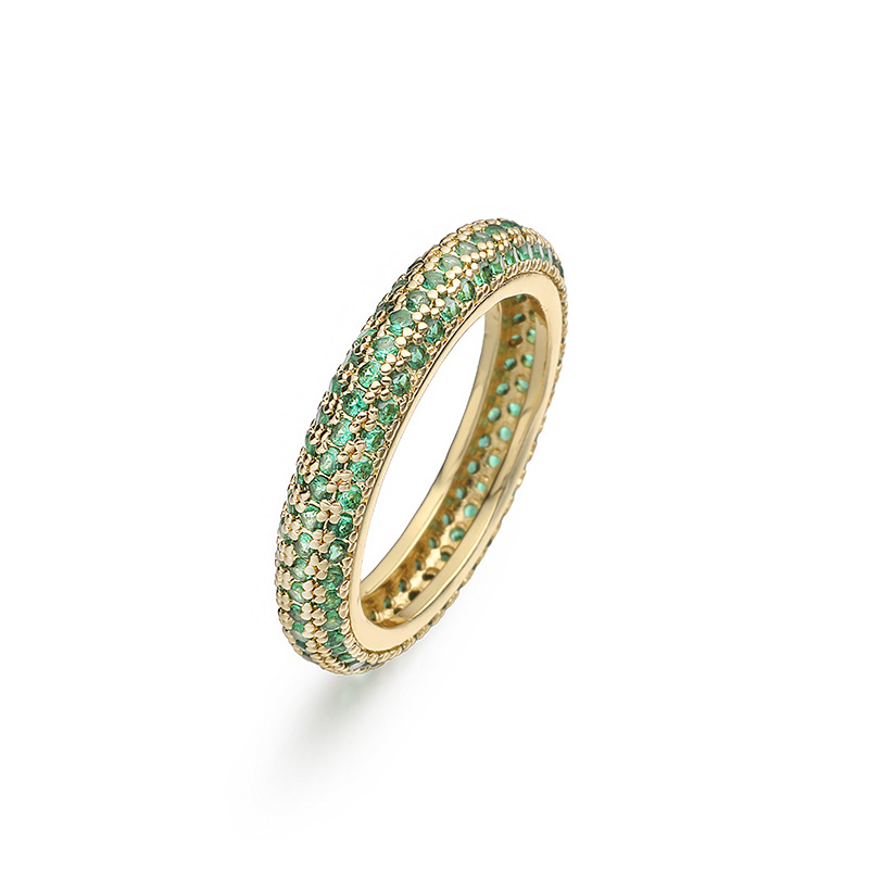 Spectrum Sparkle Band Ring