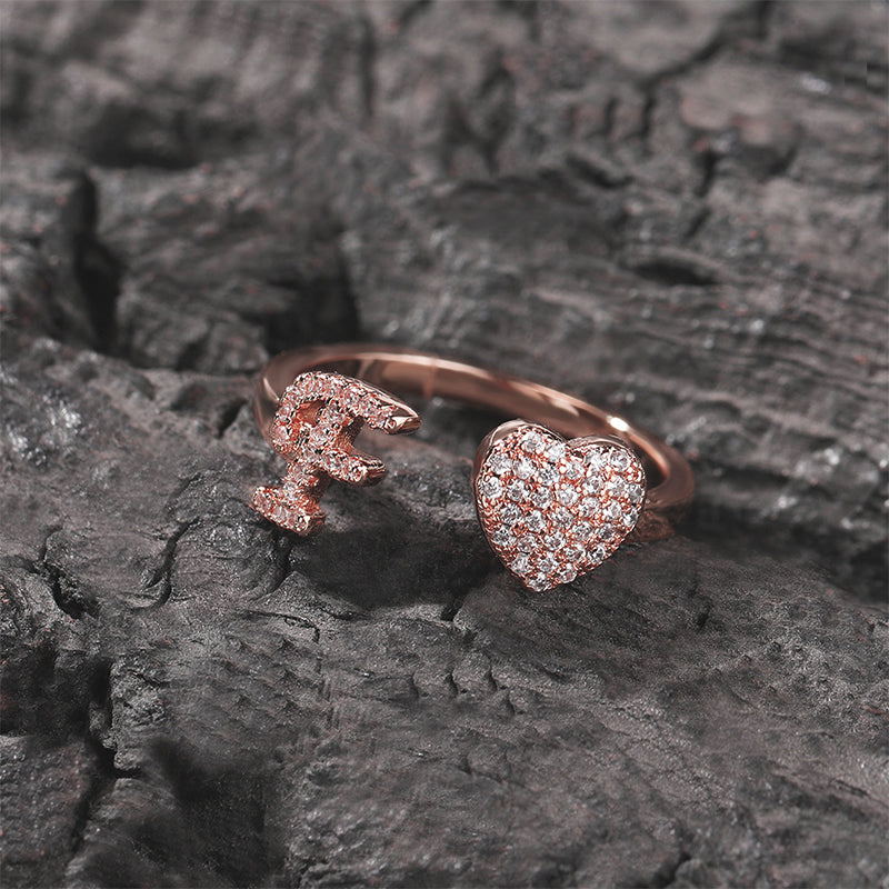 Keepsake Initial Ring