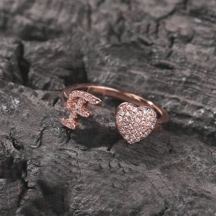Keepsake Initial Ring