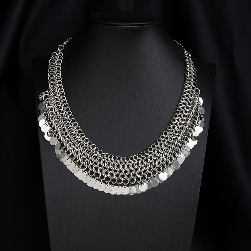 Cascade Metal Necklace