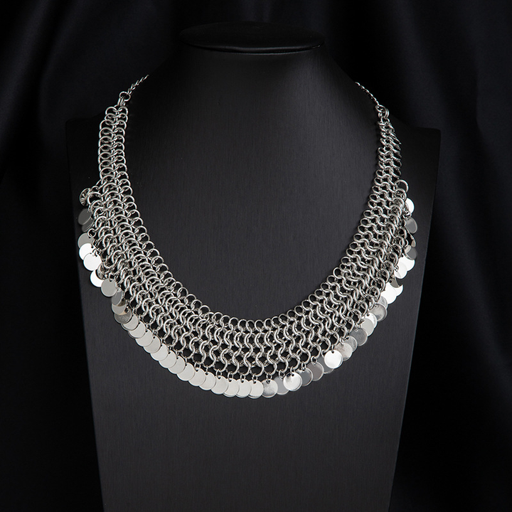 Cascade Metal Necklace