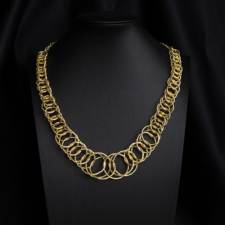 Cascade Metal Necklace