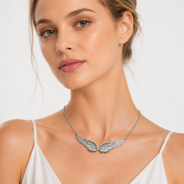 Angel Wings Pendant Necklace