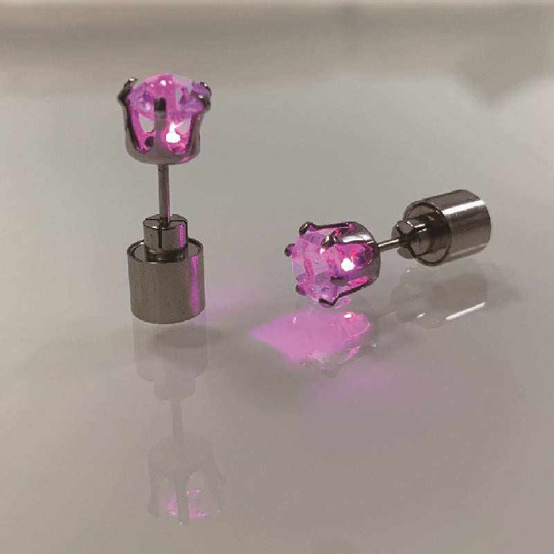 LED Light-Up Stud Earrings
