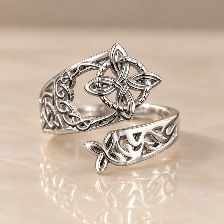 Celtic Knot Open Ring