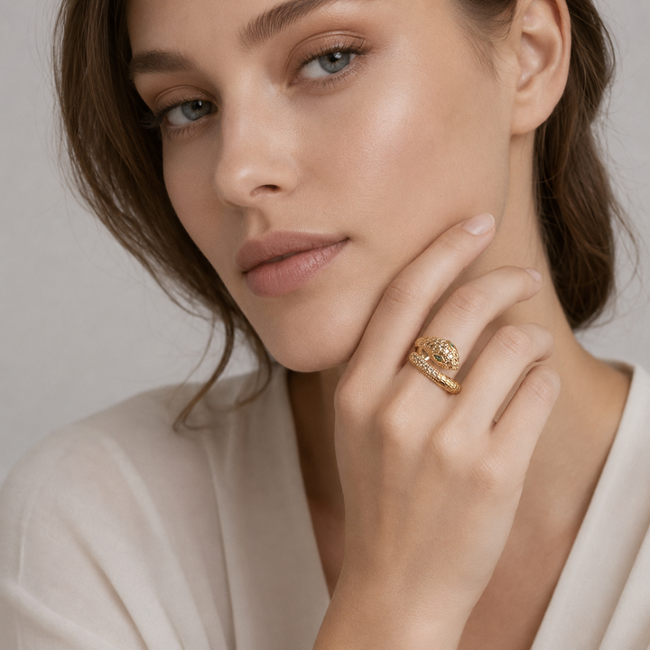 Serpent Open Ring