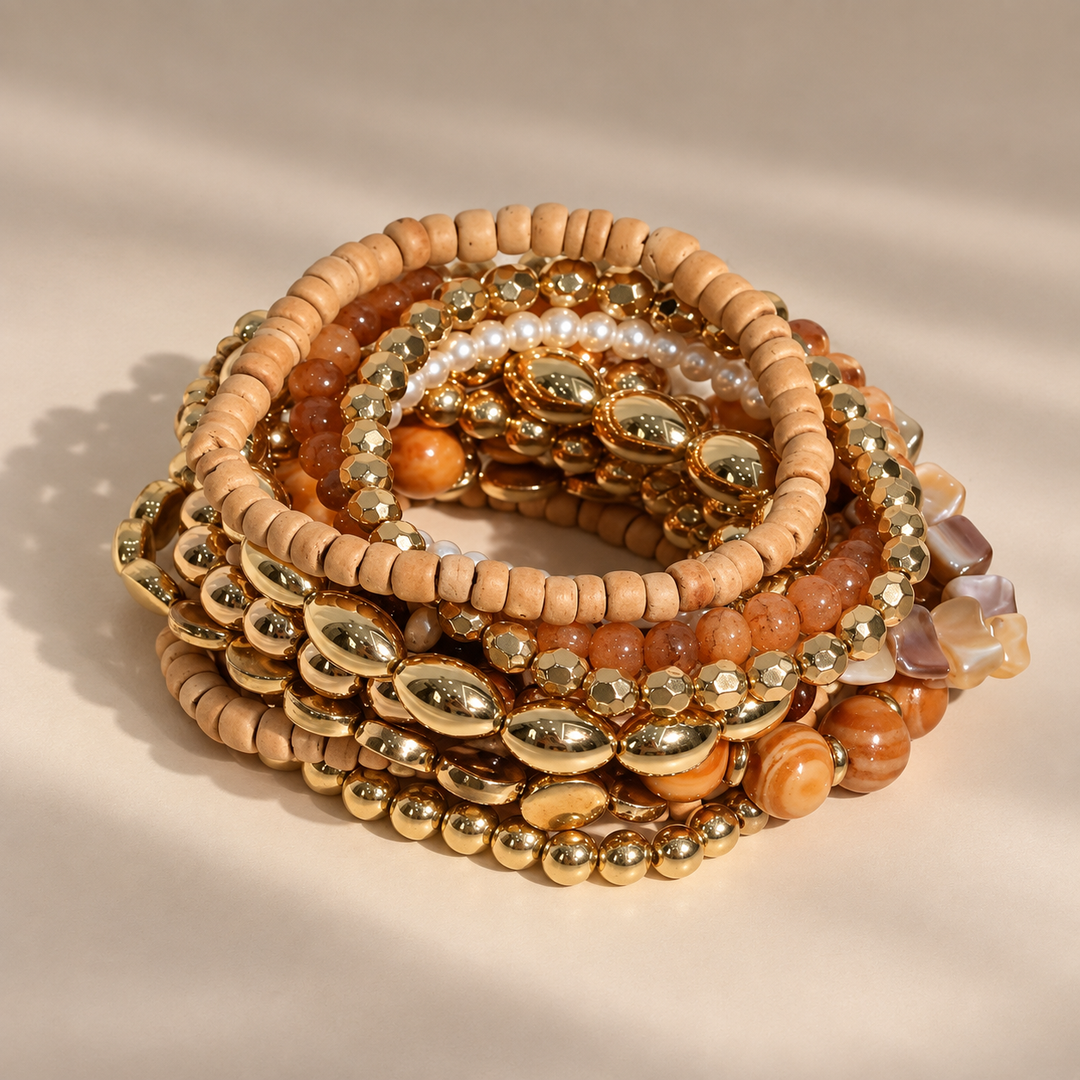 Boho Mixed Bead Bracelet