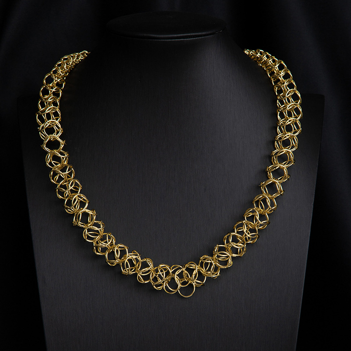 Cascade Metal Necklace