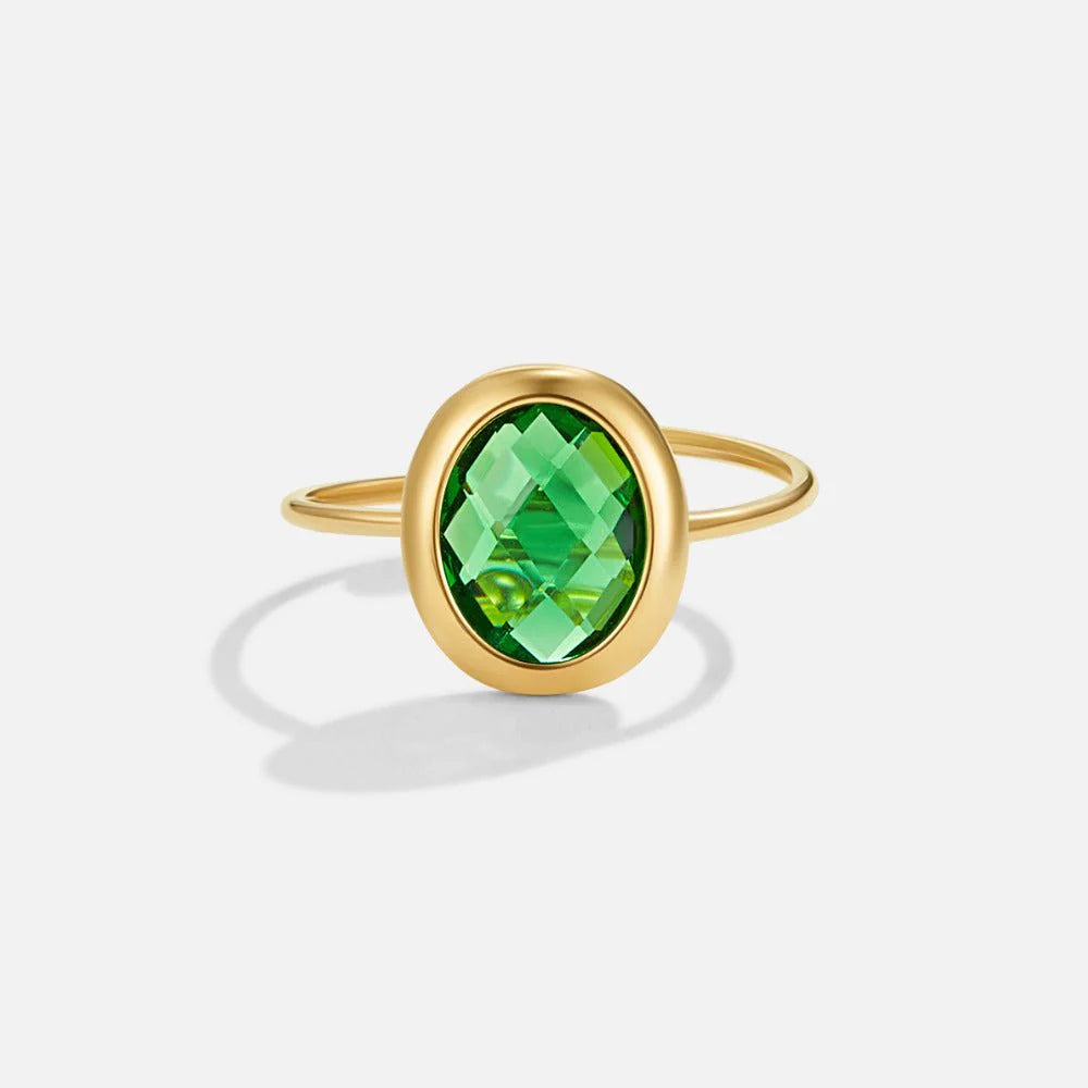 Orbit Gemstone Statement Ring