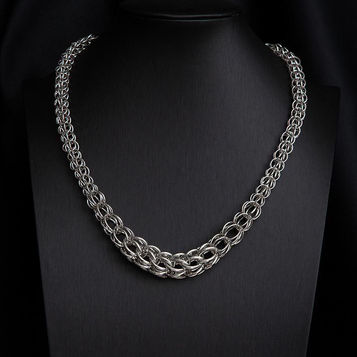 Cascade Metal Necklace