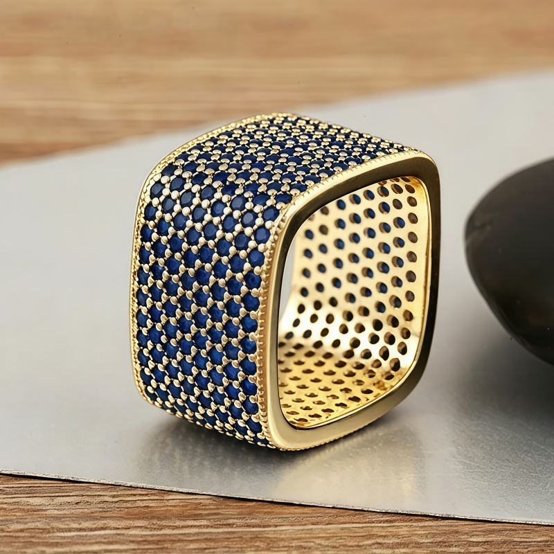 Mosaic Pavé Ring
