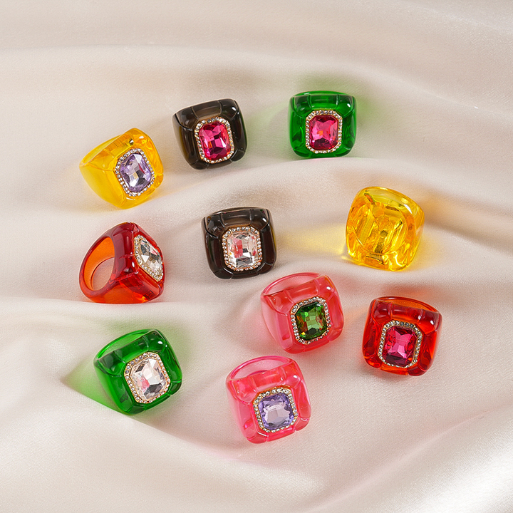 Aurora Gemstone Statement Ring