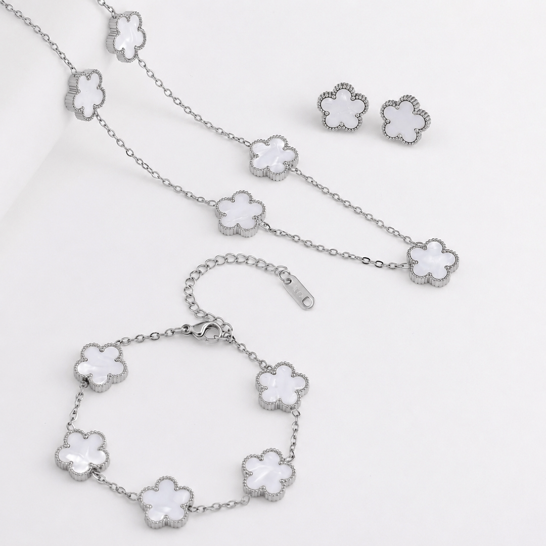 Floral Jewelry Set
