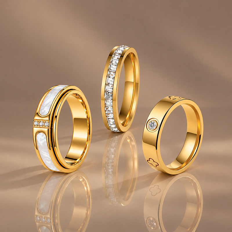 Luxe Gold Band Collection