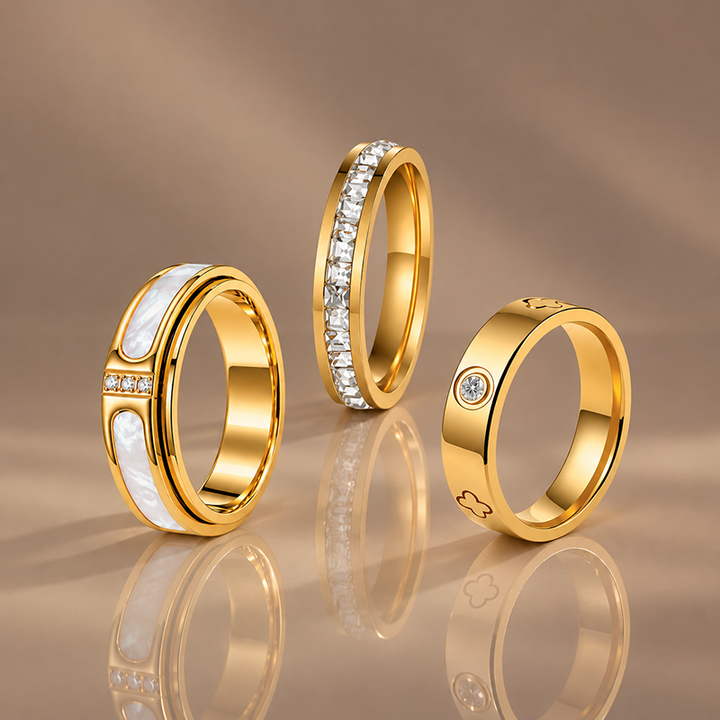 Luxe Gold Band Collection