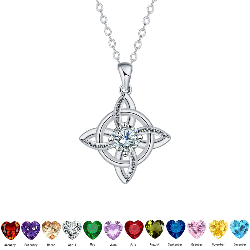 Forever Bond Birthstone Necklace