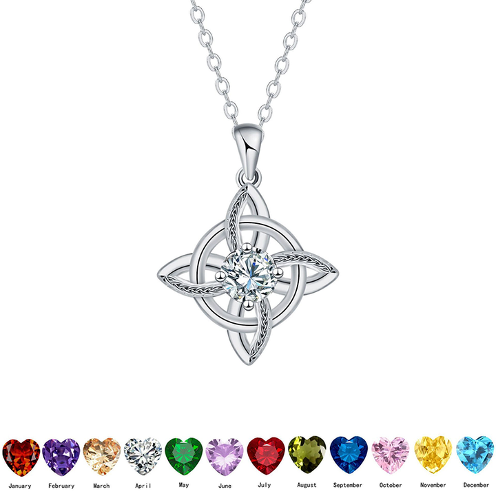 Forever Bond Birthstone Necklace