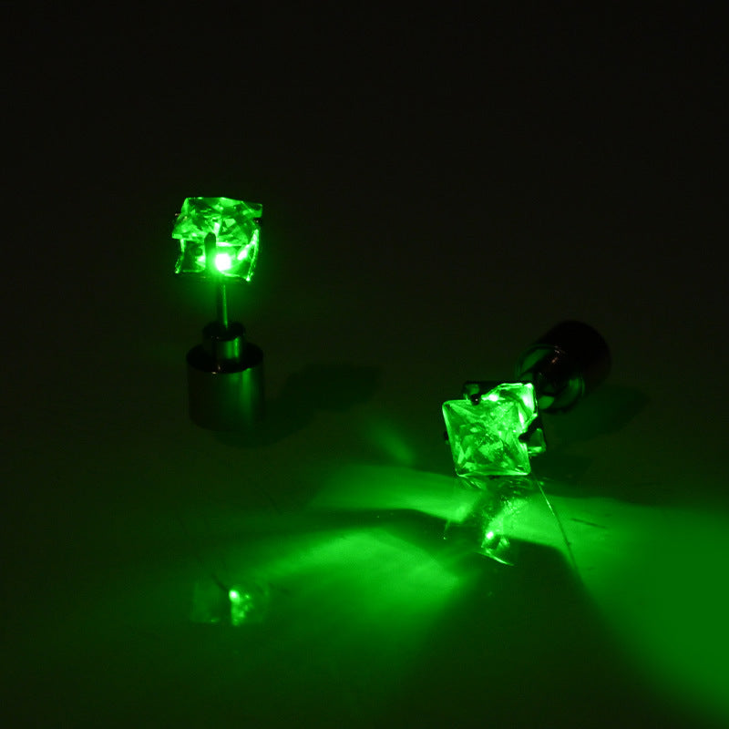 LED Light-Up Stud Earrings