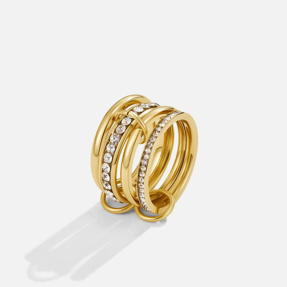 Zircon Layered Ring