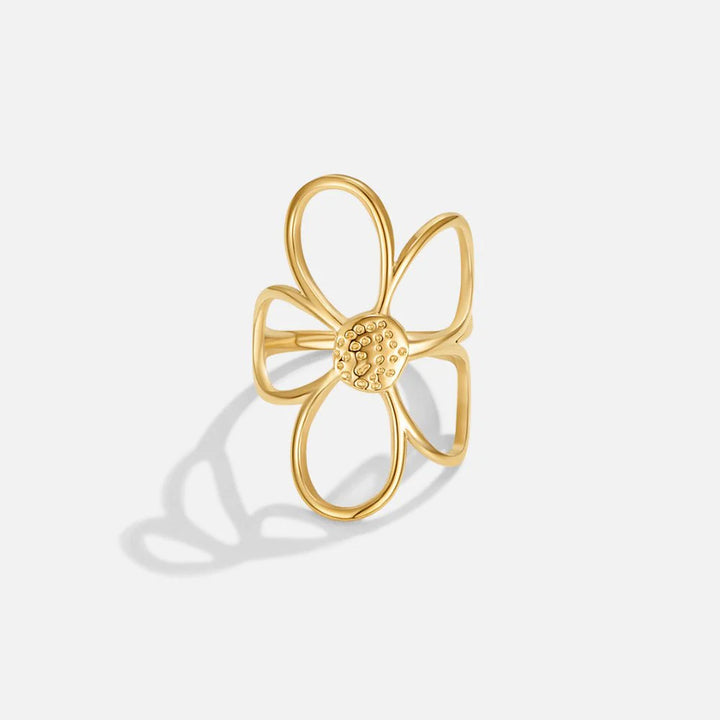 Golden Daisy Ring