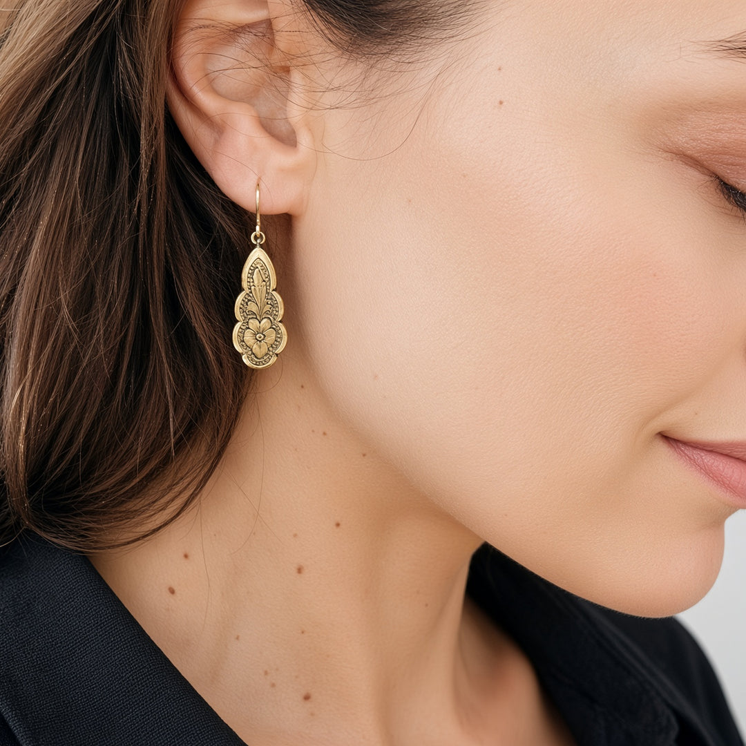 Botanical Drop Earrings