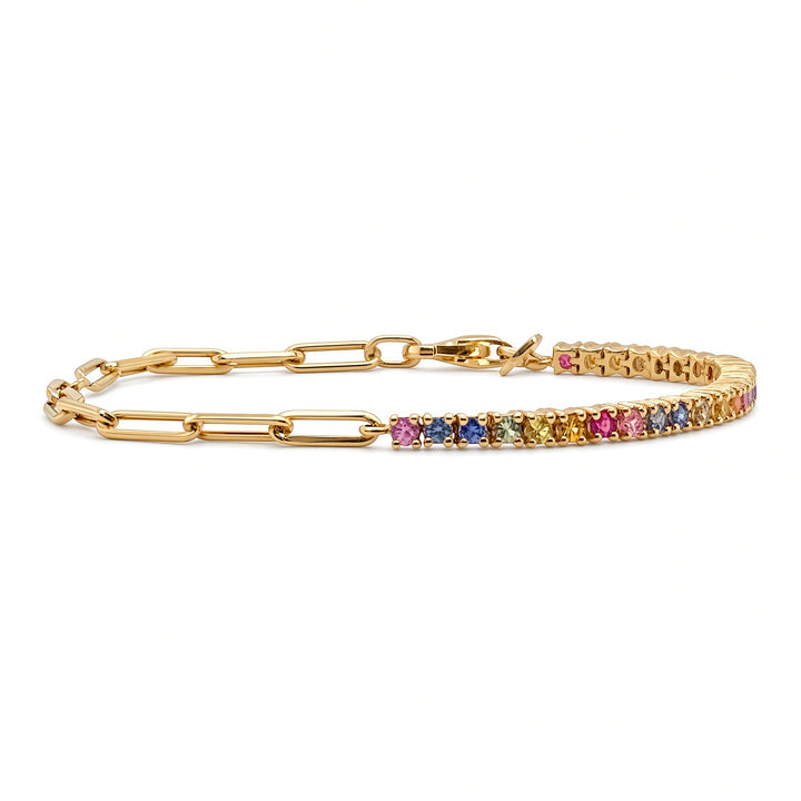 Colorful Link Bracelet