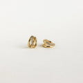 Double Curve Hoop Earrings