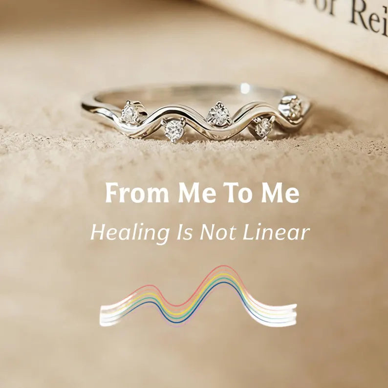 Healing Wave Zircon Ring
