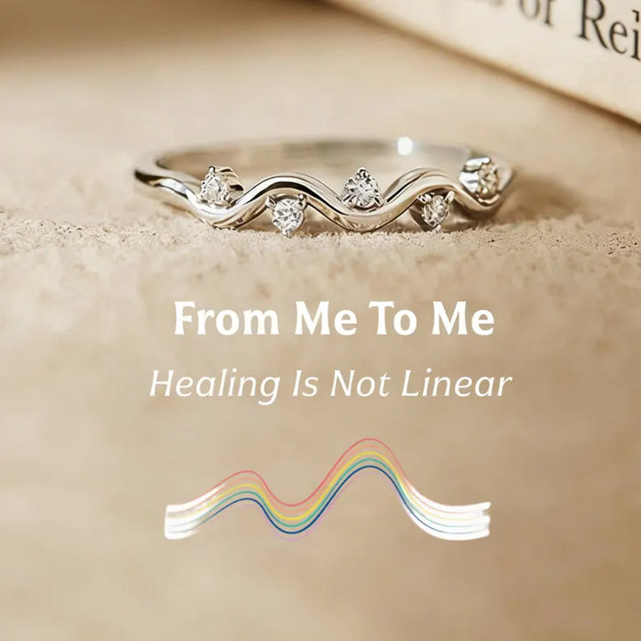 Healing Wave Zircon Ring