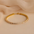 Radiant Luxe Tennis Bracelet