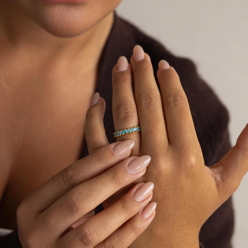 Rainbow Luxe Stackable Rings