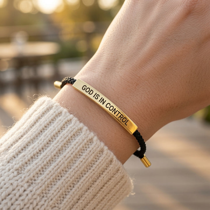 God Is In Control Bracelet