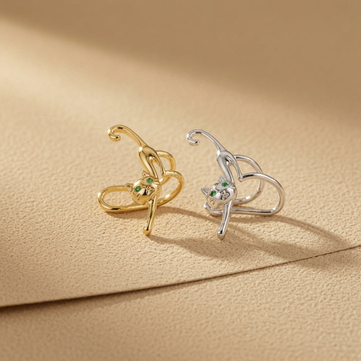 Cat Ear Cuff Earrings