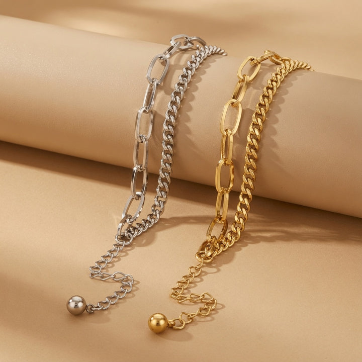 Double Layer Chain Bracelet
