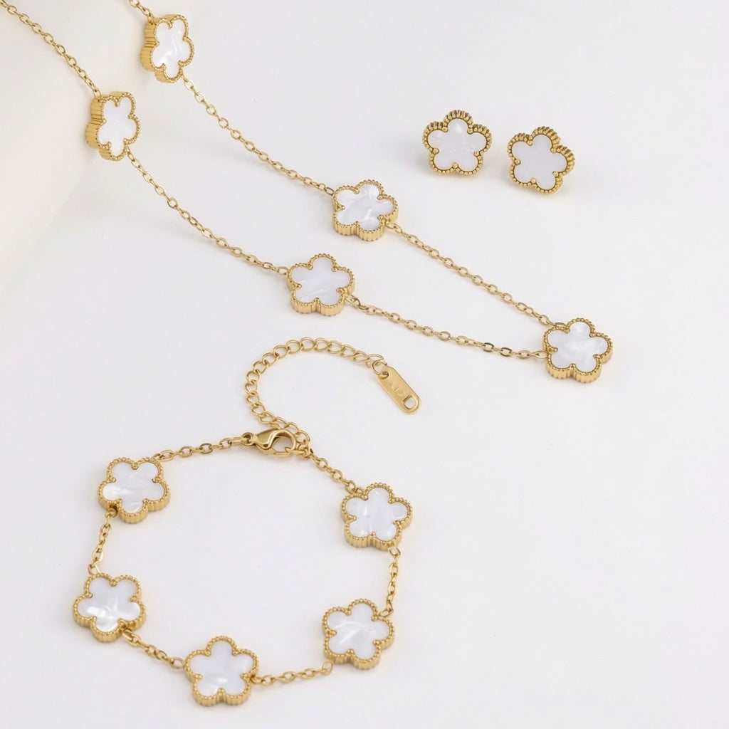 Floral Jewelry Set