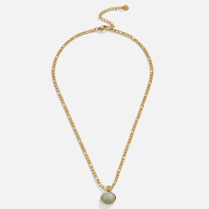 Natural Stone Pendant Necklace