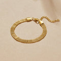 Gold Mesh Statement Bracelet
