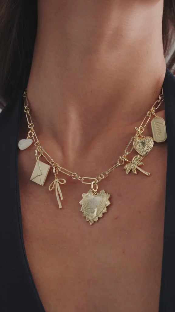 Love Charm Heart Necklace