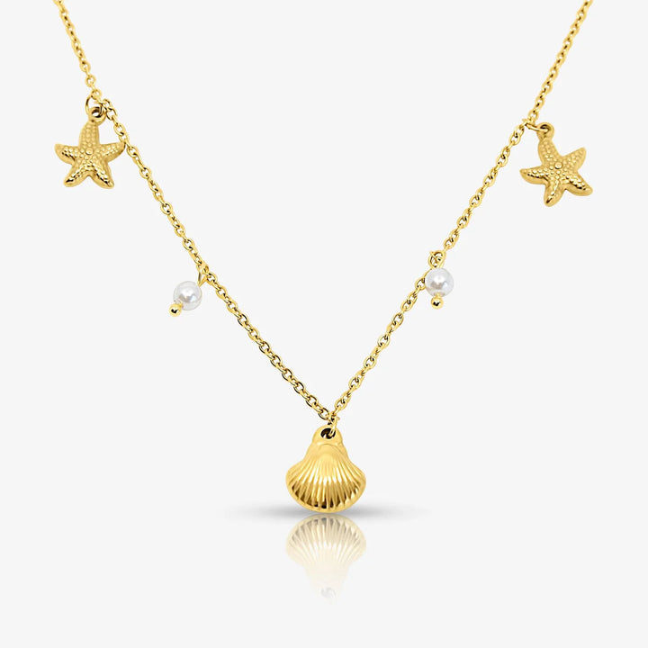 Ocean Charm Layered Necklace